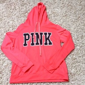 Womens Pink Graphic Sweatshirt Hot Pink  TAGS NOT PRESENT Size Small